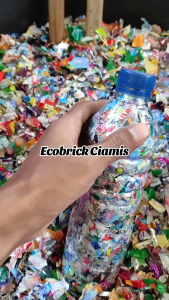Ecobrick Botol Aqua Ekobrik Ecobrik Ekobrick 1500 ml 1.5 liter Berat 550 Gram Murah Padat Bersih