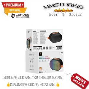 MM - Speaker Lenyes S211 Mini RGB Lights Wireless Bluetooth 5.3 original / Speaker lenyes S211 LED RGB Hifi Bass Sound TWS Portable