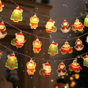 SG Specool® 1.5m/3m/6m LED Christmas Lights Santa Snowman Christmas Decorations Colorful Lamp