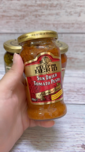 FILIPPO BERIO + Lọ TOMATO / ĐỎ 190g + SỐT PESTO CÀ CHUA / Ý / Sun Dried Tomato Pesto