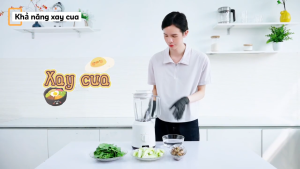 Máy Xay Sinh Tố 2 Cối Braun PowerBlend 1 JB1010WH (600W Cối 1.25L Công Nghệ TriAction Nhựa Cao Cấp Không Chứa BPA
