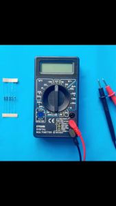 Đồng hồ đo điện tử vạn năng DT830B Digital Multimeter đồng hồ đo điện tử đa năng đo điện áp ampe diode hiển thị kỹ thuật số đồng hồ đo có kèm pin theo