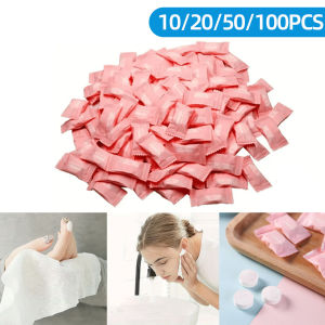 10/20/50/100PCS Disposable Compressed Towels Soft And Comfortable Disposable Towels Camping Travel Portable Disposable Towels