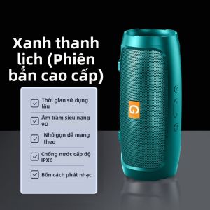 WOMINGTE | Loa Bluetooth Mini Di Động Không Dây Âm Thanh Chất Lượng Cao Siêu Bass 360 Độ Dùng Tại Nhà Ngoài Trời Du Lịch
