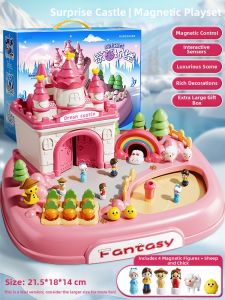 KAKABEIER | Asha Princess Magnetic Castle Building Blocks Gift for 6 Year Old Girls