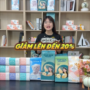 Khăn mặt khô đa năng Sắc Việt 200 tờ rút dùng 1 lần siêu mềm mịn thấm hút tốt an toàn cho da