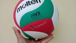 MOLTEN V5M5000 Bola Voli Size 5 Asli Super Premium Paket Lengkap Dengan Net Empuk
