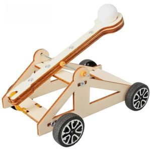 ชุดโมเดลหนังสติ๊กไม้ DIY สำหรับเด็ก - ของเล่นประกอบบล็อกเสริมสร้างทักษะด้านวิทยาศาสตร์ เกมแบบอินเทอร์แอคทีฟ