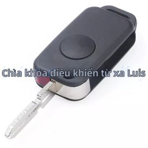 Vỏ Ốp Chìa Khóa Xe Mercedes Benz SLK E113 A C E S W168 W124 W202 W203 ML SL S500 SL500 1-4 Nút Kiểu Gập Chất Liệu ABS+Kim Loại