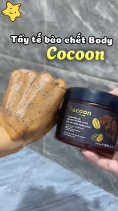 Tẩy tế bào chết cơ thể cà phê The Cocoon Dak Lak Coffee Body Polish 200ml - chính hãng Việt Nam