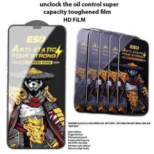 ANTI GORES TEMPERED GLASS FULL KACA ESD BENING ANTI STATIC PANDA INFINIX NOTE 12 12(2023) 12i 12i(2022) 12(5G) 12VIP 12PRO 12G96 12PRO(5G) 30 30i 30(5G) 30VIP 30PRO 40 50(4G) 50X 50PRO(4G) 50PRO+