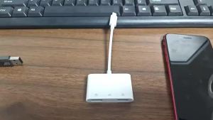 Bộ Chuyển Đổi Lightning Sang USB Cho Máy Ảnh Sạc Cho iPhone iPad Cáp USB OTG Cái Kết Nối Ổ Flash Chuột Tương Thích Với Thiết Bị iOS
