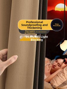 Soundproofing and Light-blocking Curtains 2026 Model