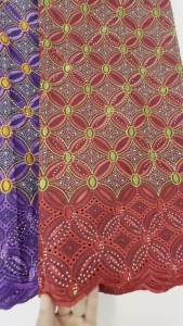 Lace 2026 High Quality African Cotton Lace Fabric in Switzerland Nigerian Swiss Voile Lace Women Dresses Material for Sew