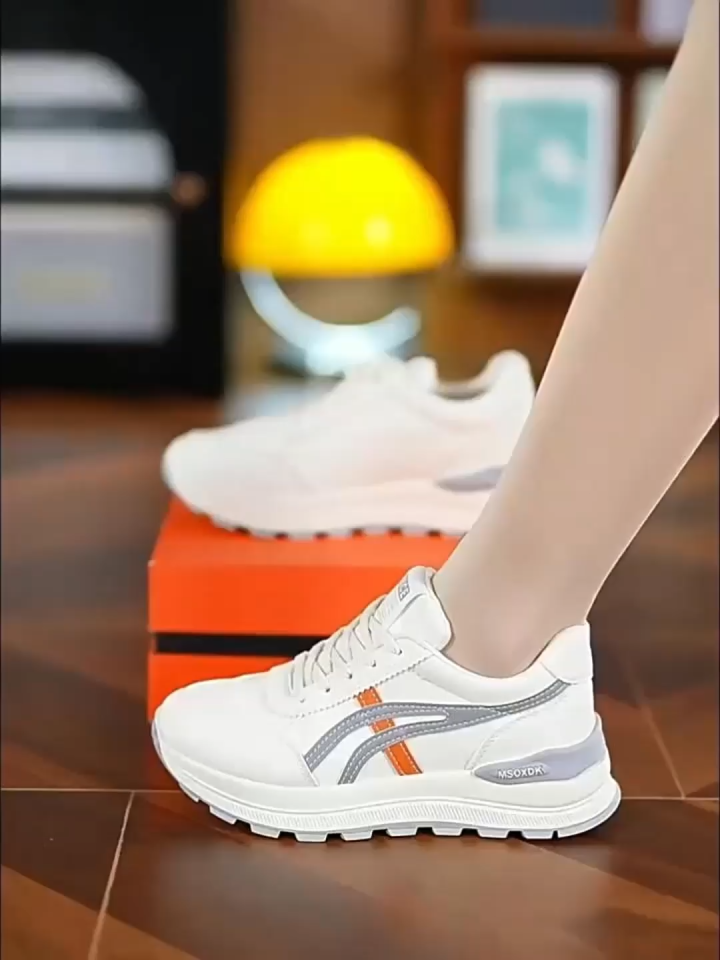 korean flat Tennis shoes low cut white rubber shoes sapatos for women Running sneaker shoes for women