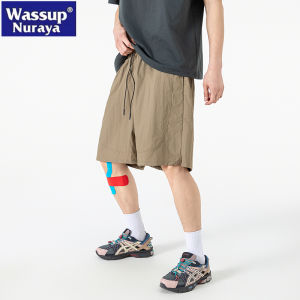 Quần Short Nam WASSUP NURAYA 5 Điểm Nhẹ Mỏng Thoáng Khí Thường Ngày Mùa Hè Bãi Biển Nhanh Khô Mát Mẻ Quần Dài Vừa Phải Quần Áo Làm Việc