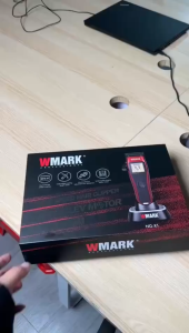 Wmark NG-X1 NG-XT1 Hair Clipper Set 10000 RPM High-Speed ​​Motor Cordless Hair Clipper with Charging Base DLC Gradient Blade Hair Clippers