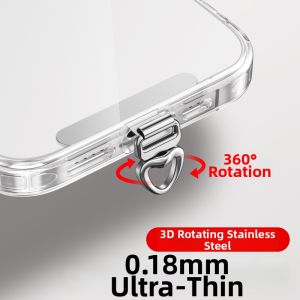 YINGYUE | Rotatable Stainless Steel Thin Sheet Hanging Clip Accessory