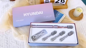 Hyundai IPX8 Waterproof Ultrasonic Sonic Electric Toothbrush with Tongue Cleaning Brush