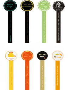 Seal Sticker Custom Jar Bottle Food Logo Takeout Foods Bread Dessert Labels for Package Tamper Proof Sealing Clear Label Stickers