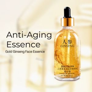 Gold Ginseng Face Essence Anti-wrinkle Treatment Head Lines Hydrating Tightening Acid Men and Women Face