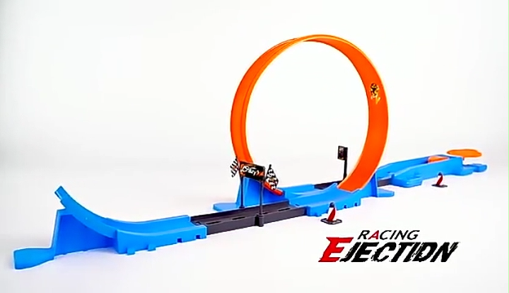 Hot Wheels Race Track Car Set Train Model Toys Kids Catapult Rail ...