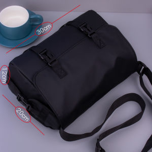 New Oxford Cloth Mens Crossbody Bag Large Capacity Waterproof Single Shoulder Bag Business Commuter Bag Youth Fashion