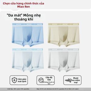 MiiOW | Quần Sịp Nam Trẻ Em Giai Đoạn Phát Triển Chất Lụa Băng