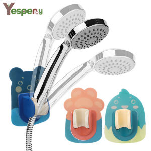 Yespery Giá Đỡ Tắm Chống đục lỗ giá đỡ vòi hoạt hình phòng tắm đế Đầu vòi hoa sen có thể điều chỉnh thông dụng