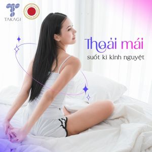 Combo 3 Quần Lót Nguyệt San chống thấm cotton thoáng khí Takagi