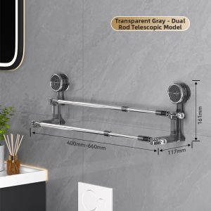 MEIJIAN | Wall Mount Hole-Free Bathroom Shelf Stainless Steel