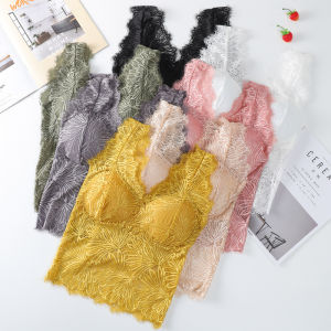 เสื้อสายเดี่ยว เสื้อแฟชั่น บราลูกไม้ CC 367