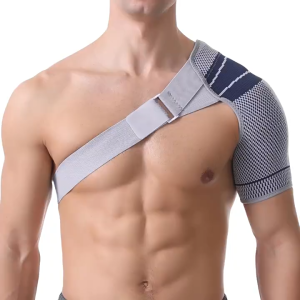 VIVIDI Adjustable Support Brace Breathable Pad Belt Compression Sleeves Wrap Shoulder Support Sports Protection