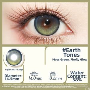 MOUCEE | Stable and Glowing Colored Contact Lenses 2 Pieces Half Year Replacement