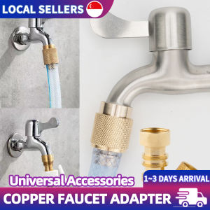 Bathroom Brass Faucet Hose Adapter Pipe Joints Quick Coupling Kitchen Universal Connector Accessories Garden Watering Tool