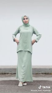 ❤️ Hot Arrival  2023 ❤️ Daily Basic Baju Kurung Moden (CEY) Ironless by Haute Binti Muslimah
