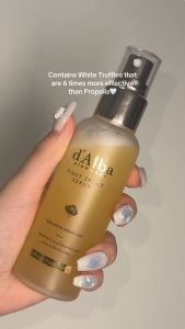 dAlba White Truffle First Spray Serum 100ml Vegan Skin Care Hydrating Face Moisturizer Glow Serum for Radiant Skin Non Comedogenic All In One Mist 100ml
