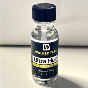 Ultra Hold Lace Wig Glue Wholesale Walker Tape Waterproof Transparent Lace Adhesive for Hair Replacement Brush-on Glue