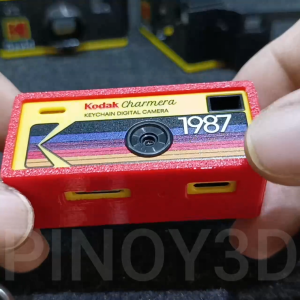Charmera Slim Case for Kodak Keychain Camera | Secure Snap Fit | Lightweight Protective Frame