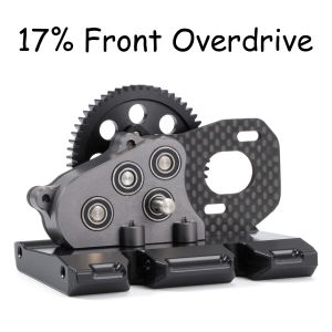 32 Pitch LCG Transmission 29% and 17% Overdrive Gearbox for 1/10 RC Crawler Competition Performance Chassis Comp Cheater Rigs