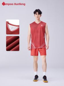 Kumpoo | Moisture-wicking Breathable Sleeveless Badminton Shirt