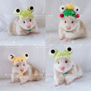 [Wafer] Little Frog Hat Hamster Hat Pet Hat Djungarian Hamster Flower Branch Mouse Guinea Pig Palace Guard Headdress