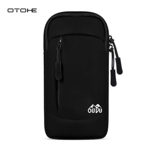 OTOHE Sports Armbands Wrist Bag Fitness Reflective Arm Bag Pouch Bag Sport Bag Running Arm Bag Waterproof Mobile Phone Bag for Outdoor Sport Exercise Workout Running