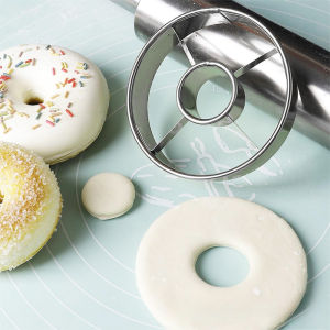 1Pc Stainless Steel Doughnut Cutter Donut Mould Donut Maker Donut Cutter Bakery Mould
