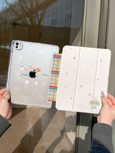 zoyu | Transparent Lightweight Protective Shell with Pencil Holder and Stand for iPad Multiple Models