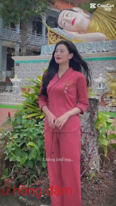 Đồ #lam đi #chùa thiết kế-mẫu nhật tâm vải lụa cao cấp-hàng chuẩn form loại 1