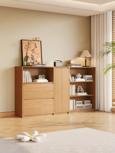Solid Wood Storage Cabinet