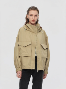 URLAZH | Spring New Loose Khaki Parka Jacket