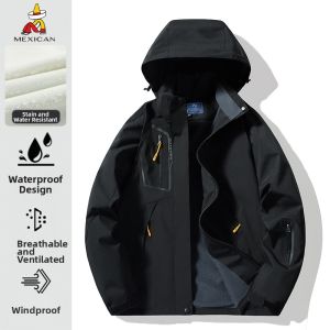 Mexican | Waterproof Windproof Detachable 2-in-1 Jacket Outdoor