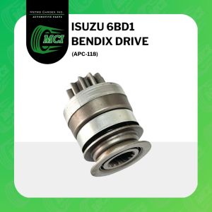 BENDIX DRIVE for Isuzu 6BD1 APC-118 vindex drive starter motor engine clutch reduction type